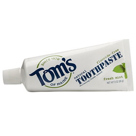 Tom's of Maine Fresh Mint Fluoride-Free Whitening Toothpaste 3 oz.