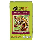 ECOTEAS Unsmoked Leaf & Stem Yerba Mate Tea 1 lb.