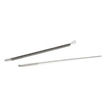 Culinary Accessories Stainless Steel Drink Straw Cleaning Brush 10 1/4