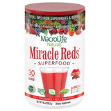 MacroLife Naturals 228397 Super Food Supplements Miracle Reds 10 oz.