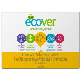 Ecover 228459 Citrus Automatic Dishwasher Tablets 45 count