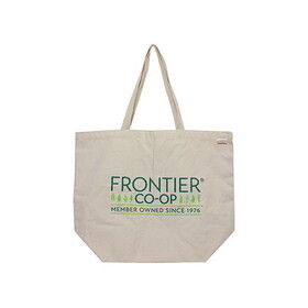 ECOBAGS EveryDay Tote Bag with Frontier Co-op Logo 19" x 15 1/2"