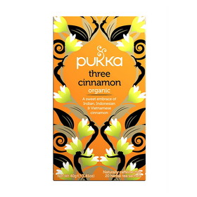 Pukka 228886 Organic Three Cinnamon Herbal Tea 20 tea sachets