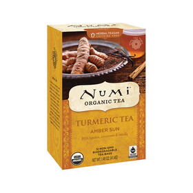 Numi Tea Fair Trade Turmeric Tea 12 tea bags