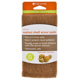 Full Circle 229164 Neat Nut Walnut Shell Scour Pads 5.5