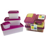 Bentoware Bentology Raspberry 4-Piece Container Box Set