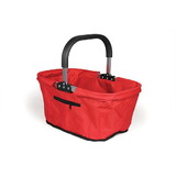 Culinary Accessories Collapsible Red Market Basket 17