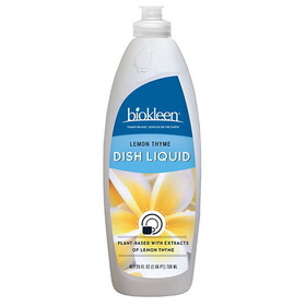 Biokleen Lemon Thyme Essence with Aloe Dish Liquid 25 fl. oz.