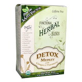 Mate Factor 230021 Detox Medley with Ginger & Turmeric Herbal Tea Blend 20 tea bags