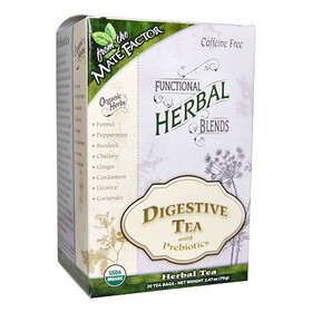 Mate Factor 230022 Digestive with Prebiotics Herbal Tea Blend 20 tea bags