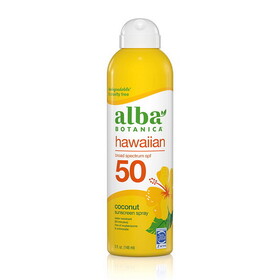 Alba Botanica Coconut Clear Sunscreen Spray 6 fl. oz.