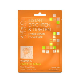 Andalou Naturals Beauty 2 Go Brighten & Tighten Facial Sheet Mask 0.6 fl. oz.