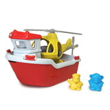 Green Toys 230555 Bath & Water Play Rescue Boat & Helicopter for 2+ years