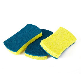 Full Circle 230864 3-Count Refresh Scrubber Sponges 2.83" x 4.72" x 0.79"
