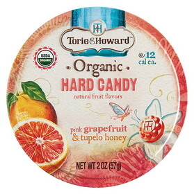 Torie & Howard 230998 Grapefruit & Honey Hard Candy 2 oz.