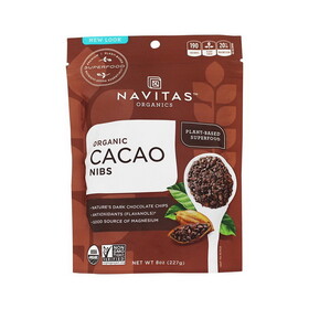 Navitas Organics Cacao Nibs 8 oz.