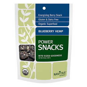 Navitas Organics Blueberry Hemp Power Snacks 8 oz.