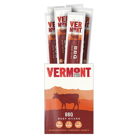 Vermont Smoke & Cure BBQ Beef Sticks 24 (1 oz.) sticks per box