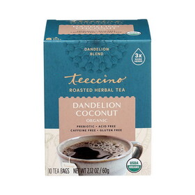 Teeccino Dandelion Herbal Tea 10 Tea bags