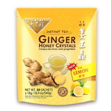 Prince Of Peace 231833 Ginger Honey Crystals with Lemon 30 sachets