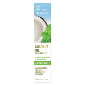 Desert Essence Coconut Toothpaste 6.25 oz.