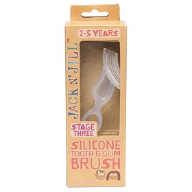 Jack N' Jill Kids Silicone Toothbrush Stage 3 (2-5 years) Toothbrush