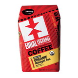 Equal Exchange 232175 Organic Coffee Midnight Sun Whole Bean Coffee 10 oz.