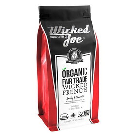 Wicked Joe Coffee Wicked French Roast Whole Bean Coffee 12 oz.