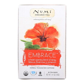 Numi Tea Embrace Organic Holistic Tea 16 tea bags