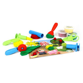 Green Toys Dough Sets 11-Piece Tool Essentials Kit 2+ years