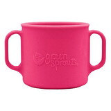 green sprouts Pink Silicone Learning Cup 7 oz.