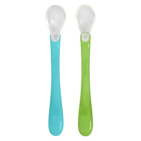 green sprouts 232653 Aqua Feeding Spoons 2 pack