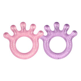 green sprouts Pink - Purple Silicone Cooling Teether 2 pack