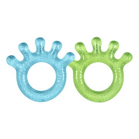 green sprouts Blue - Green Silicone Cooling Teether 2 pack