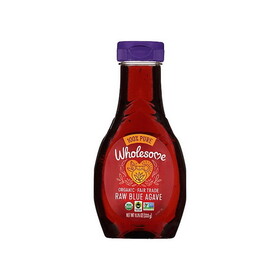 Wholesome Sweeteners Organic Raw Blue Agave Syrup 11.75 oz.