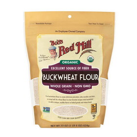 Bob's Red Mill Organic Buckwheat Flour 22 oz. bag