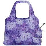 Chicobag Bliss Vita Purple Blooms Reusable Shopping Bag 19