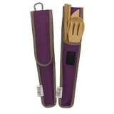 To-Go Ware 233315 Mulberry Purple Reusable RePEaT Bamboo Utensils