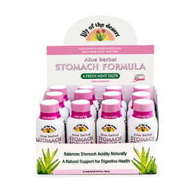 Lily Of The Desert Aloe Herbal Stomach Formula Display
