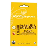 Wedderspoon 233524 Wellbeeing Lemon & Bee Propolis Organic Manuka Honey Drops