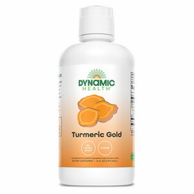 Dynamic Health Turmeric Gold Juice (Plastic) 32 fl. oz.