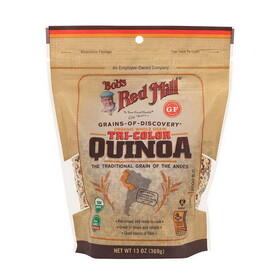Bob's Red Mill Organic Tri-Color Quinoa 13 oz. resealable bag