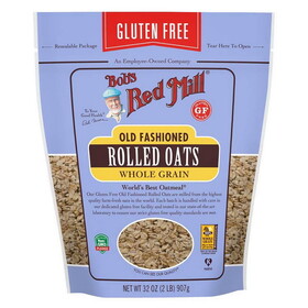 Bob's Red Mill Gluten-Free Rolled Oats 32 oz. resealable bag