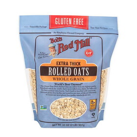 Bob's Red Mill Gluten-Free Thick Rolled Oats 32 oz. resealable bag