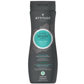 Attitude Men's 2-in-1 Scalp Care Shampoo &amp; Body Wash 16 fl. oz.
