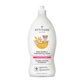 ATTITUDE Fragrance-Free Bottle & Dishwashing Liquid 23.7 fl. oz.
