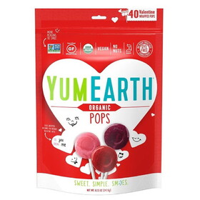 YumEarth Valentine Organic Fruit Pops