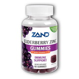 Zand Elderberry Zinc Gummies 60 count