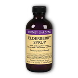Honey Gardens Elderberry + Raw Honey Syrup 4 oz.