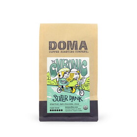 DOMA Coffee Roasting Company Organic The Chronic Super Dank Blend Whole Bean Coffee 12 oz.